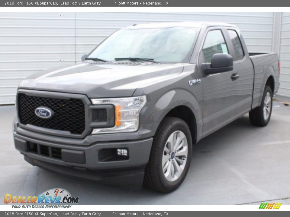 2018 Ford F150 XL SuperCab Lead Foot / Earth Gray Photo #3