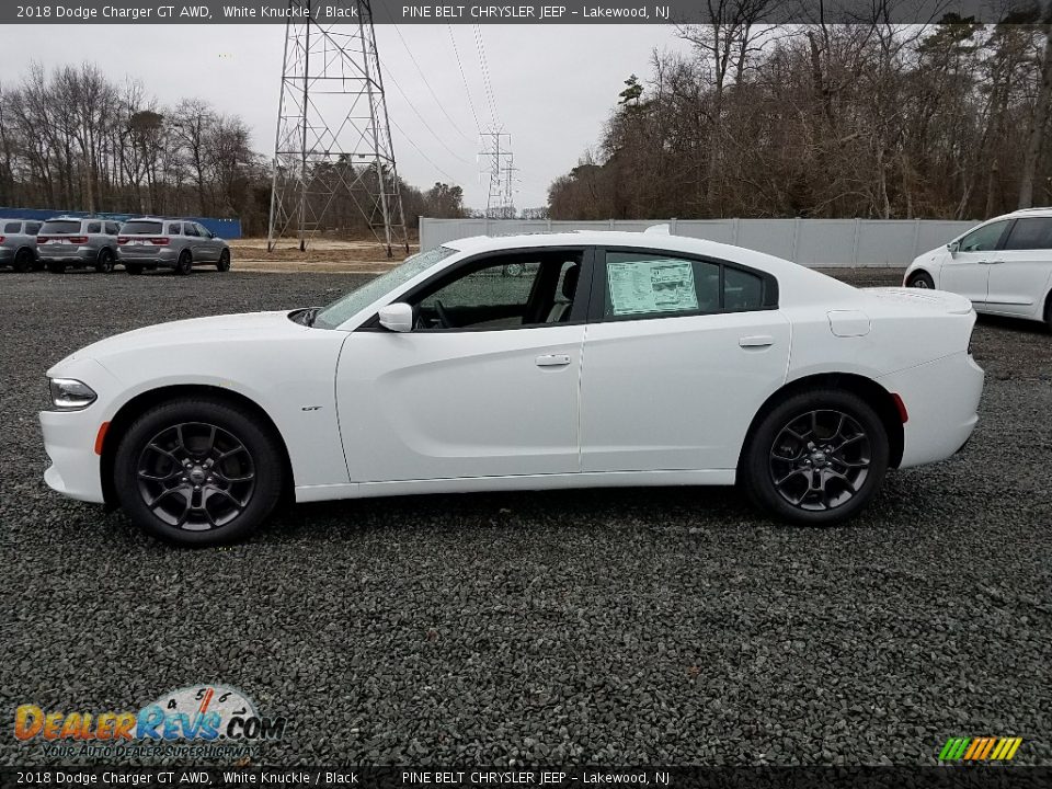 2018 Dodge Charger GT AWD White Knuckle / Black Photo #3
