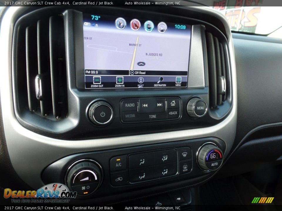 2017 GMC Canyon SLT Crew Cab 4x4 Cardinal Red / Jet Black Photo #17