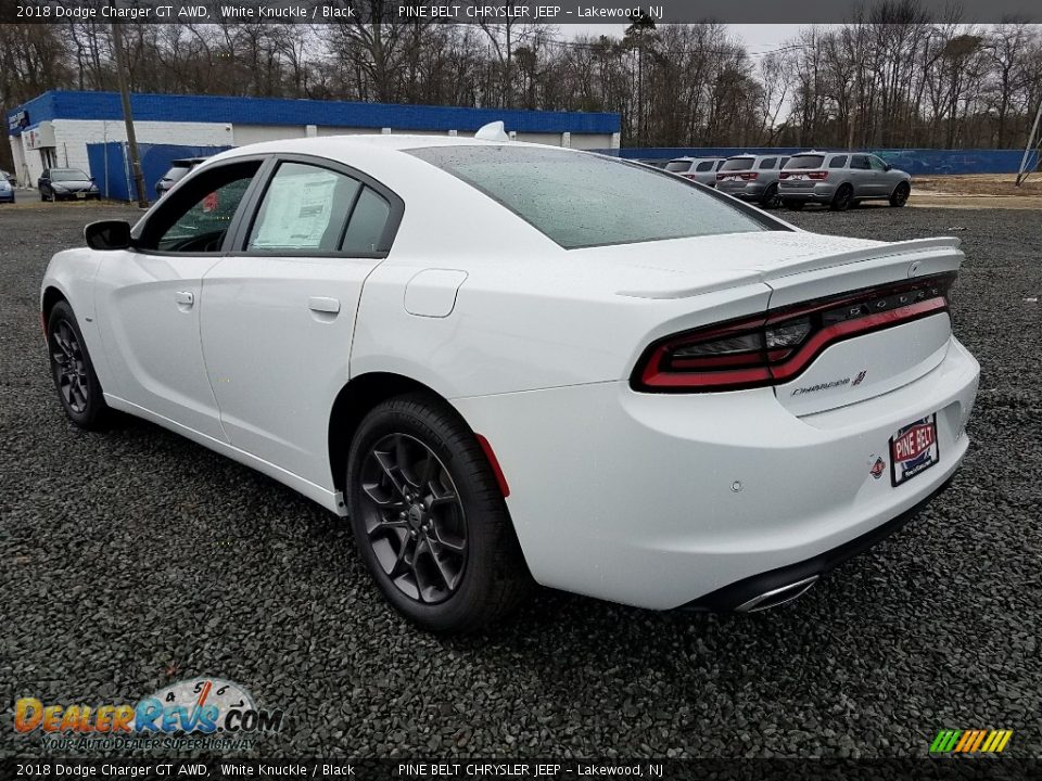 2018 Dodge Charger GT AWD White Knuckle / Black Photo #4