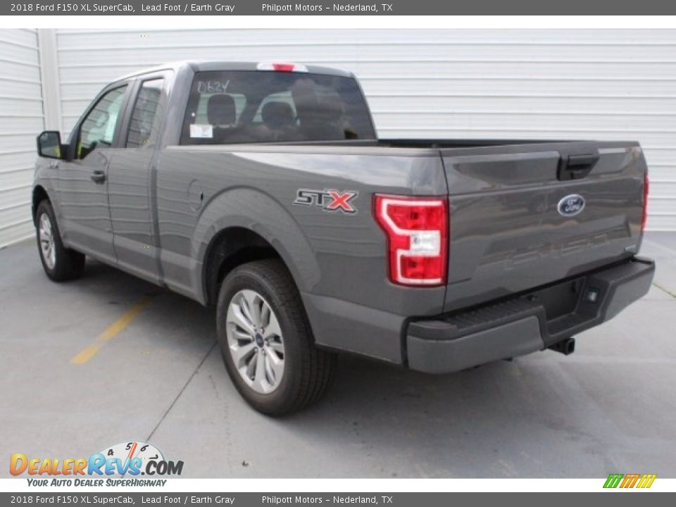 2018 Ford F150 XL SuperCab Lead Foot / Earth Gray Photo #8