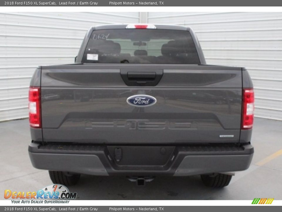 2018 Ford F150 XL SuperCab Lead Foot / Earth Gray Photo #9