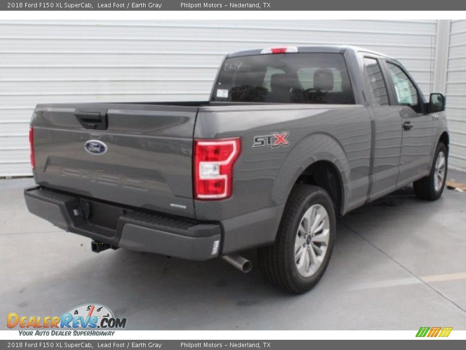 2018 Ford F150 XL SuperCab Lead Foot / Earth Gray Photo #10