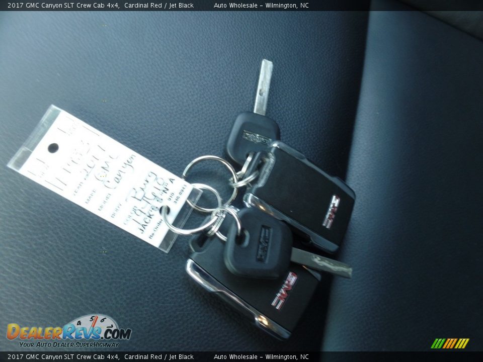 2017 GMC Canyon SLT Crew Cab 4x4 Cardinal Red / Jet Black Photo #20