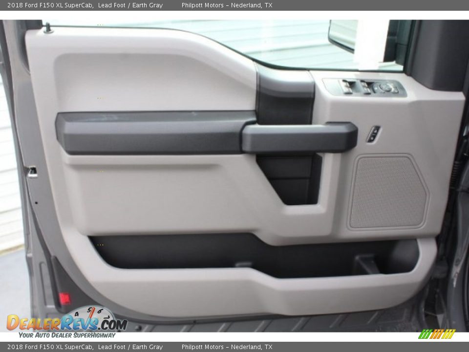 2018 Ford F150 XL SuperCab Lead Foot / Earth Gray Photo #14