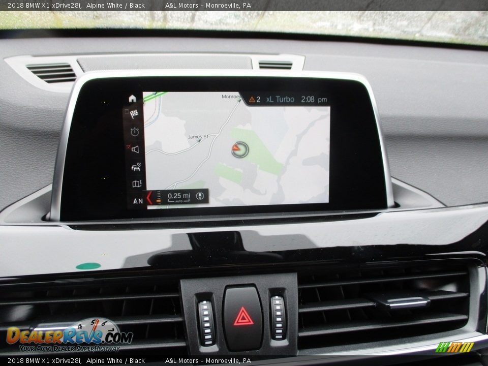 2018 BMW X1 xDrive28i Alpine White / Black Photo #17