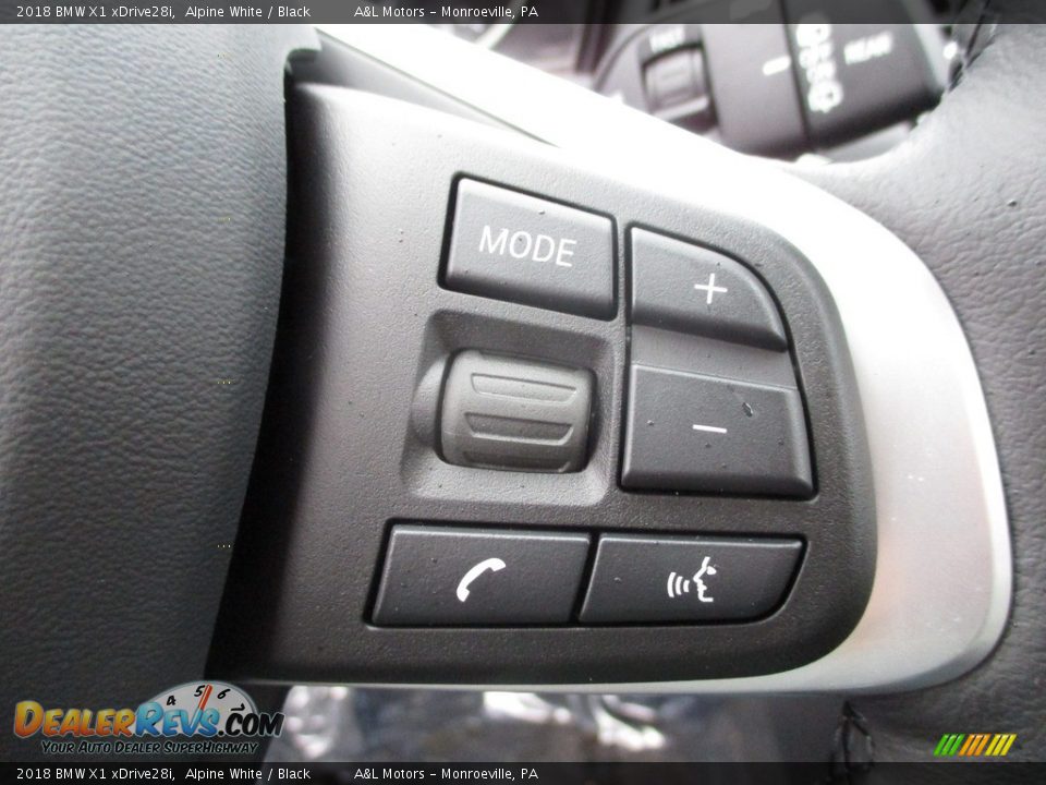 2018 BMW X1 xDrive28i Alpine White / Black Photo #19