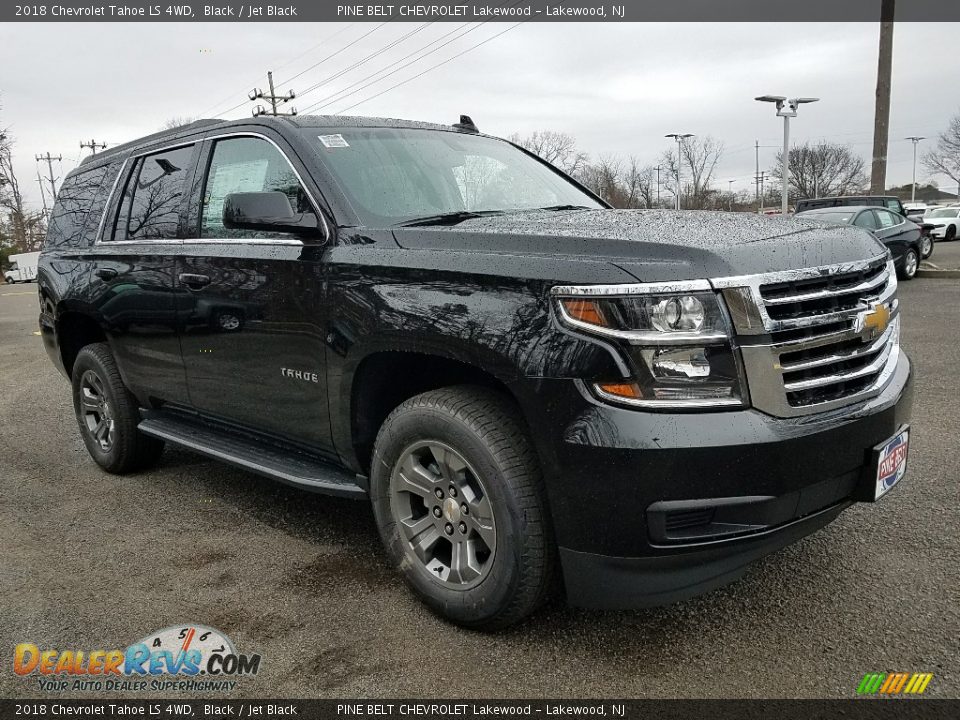 2018 Chevrolet Tahoe LS 4WD Black / Jet Black Photo #1