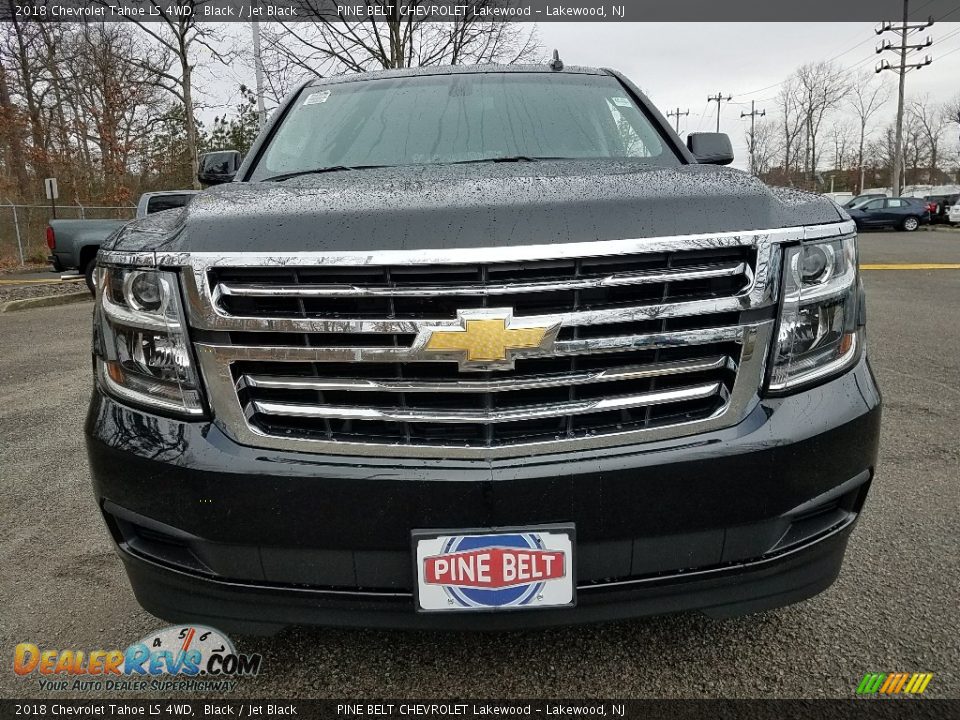 2018 Chevrolet Tahoe LS 4WD Black / Jet Black Photo #2