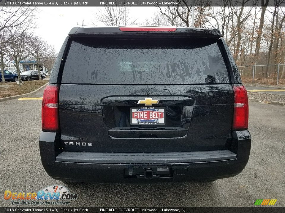 2018 Chevrolet Tahoe LS 4WD Black / Jet Black Photo #5
