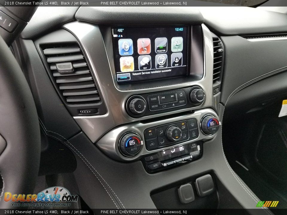 2018 Chevrolet Tahoe LS 4WD Black / Jet Black Photo #10