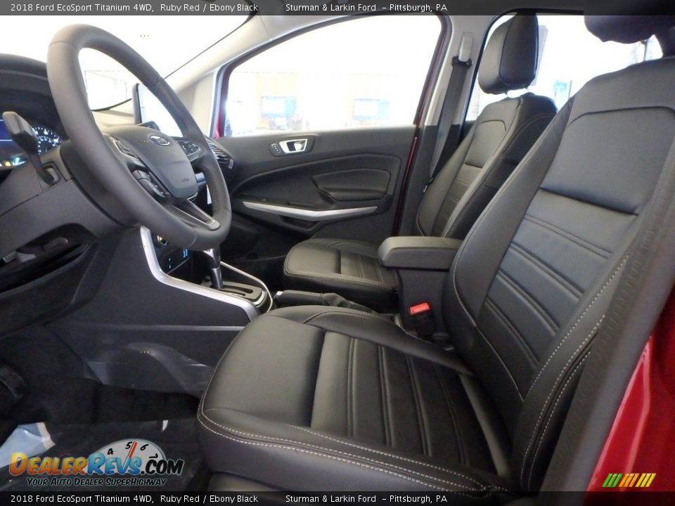 Front Seat of 2018 Ford EcoSport Titanium 4WD Photo #6