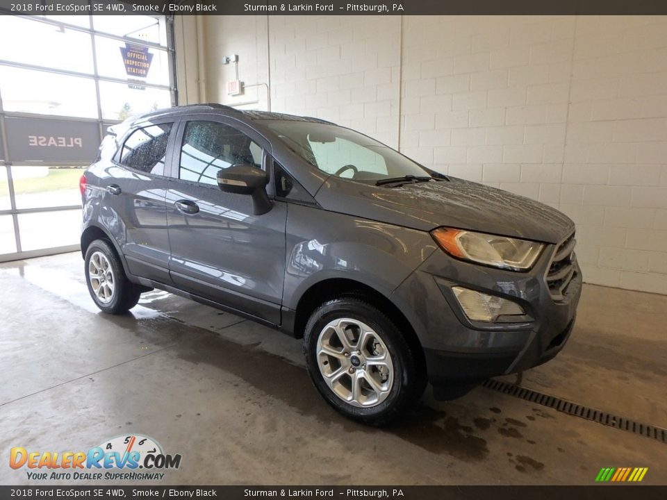 Front 3/4 View of 2018 Ford EcoSport SE 4WD Photo #1