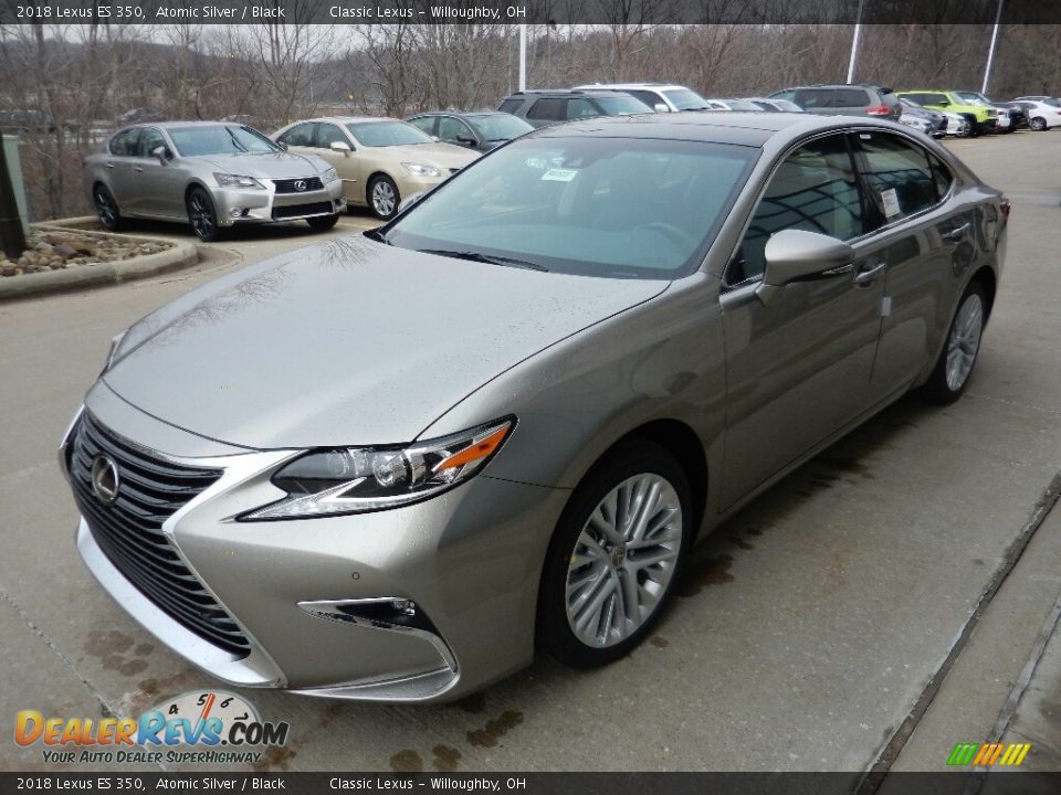2018 Lexus ES 350 Atomic Silver / Black Photo #1