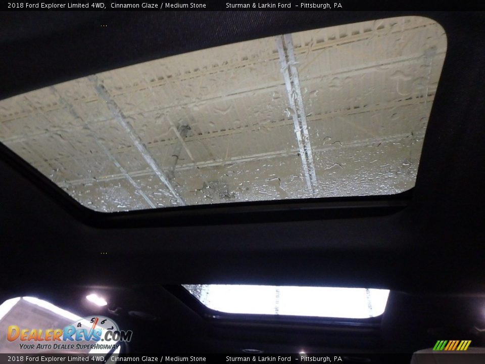 2018 Ford Explorer Limited 4WD Cinnamon Glaze / Medium Stone Photo #12