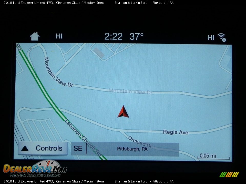 2018 Ford Explorer Limited 4WD Cinnamon Glaze / Medium Stone Photo #13