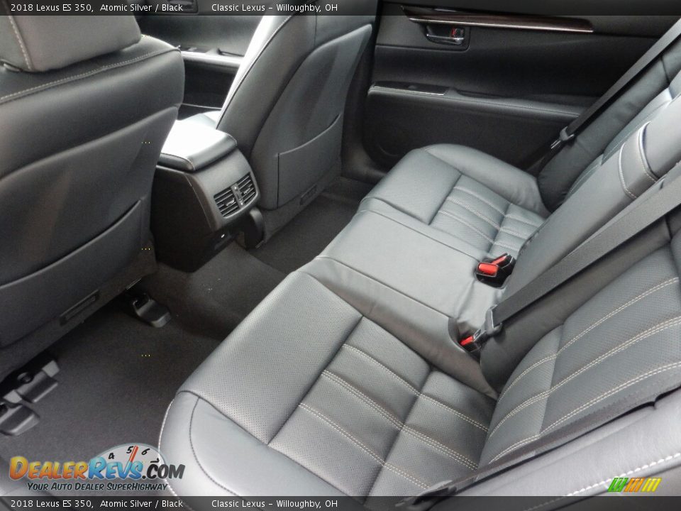 2018 Lexus ES 350 Atomic Silver / Black Photo #4