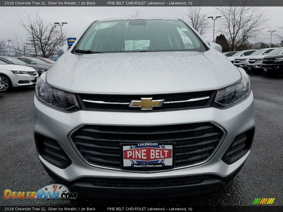 2018 Chevrolet Trax LS Silver Ice Metallic / Jet Black Photo #2