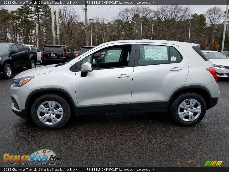 Silver Ice Metallic 2018 Chevrolet Trax LS Photo #3