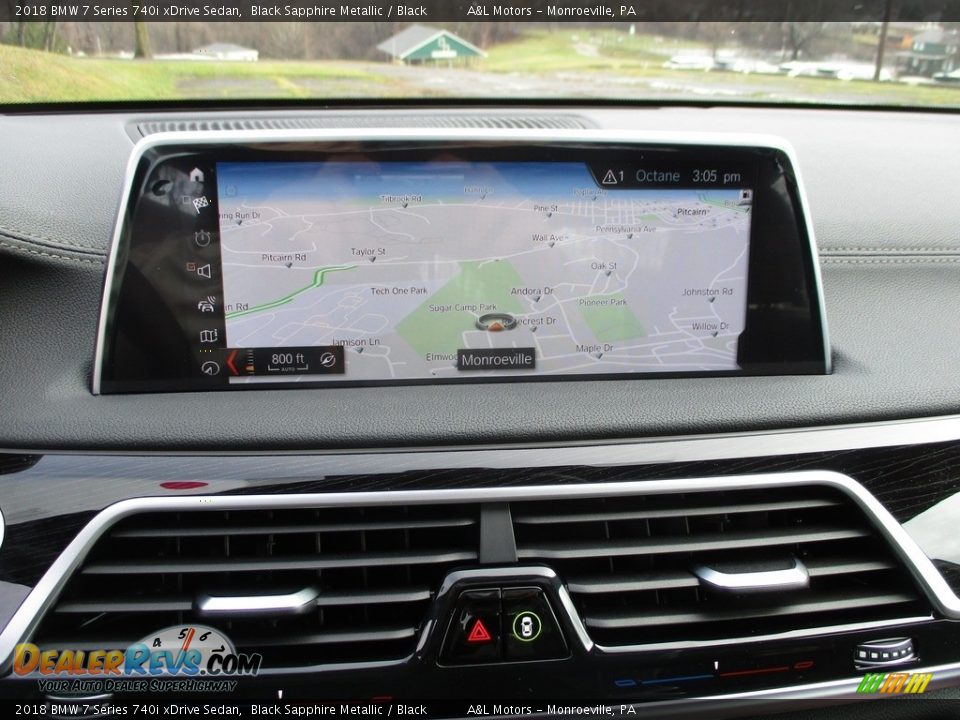 2018 BMW 7 Series 740i xDrive Sedan Black Sapphire Metallic / Black Photo #5