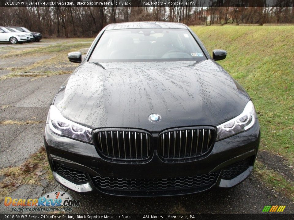 2018 BMW 7 Series 740i xDrive Sedan Black Sapphire Metallic / Black Photo #8