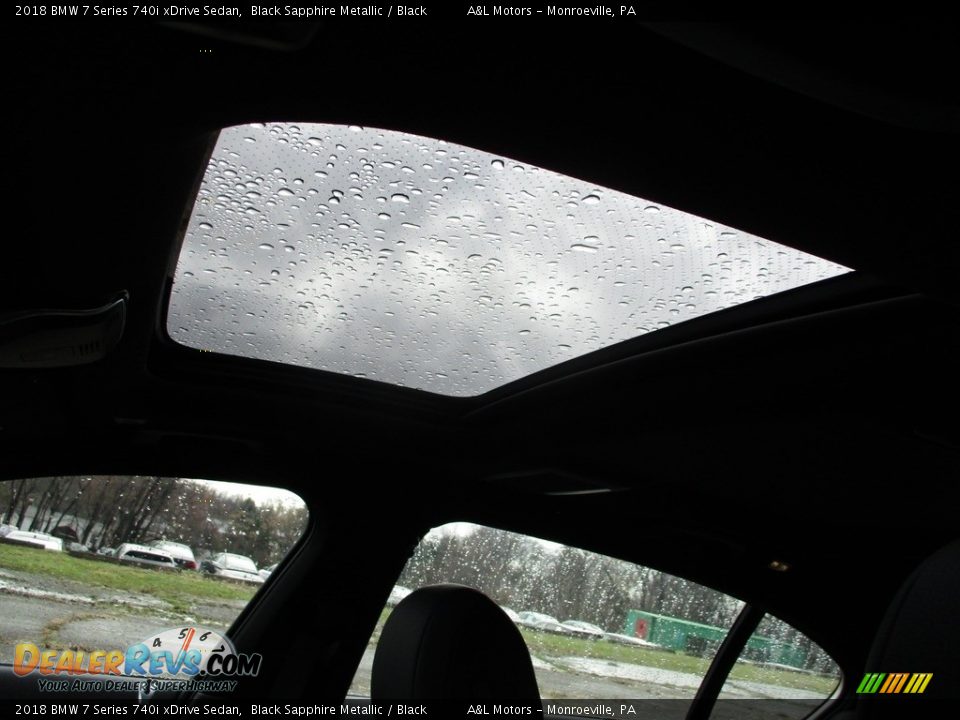 2018 BMW 7 Series 740i xDrive Sedan Black Sapphire Metallic / Black Photo #14