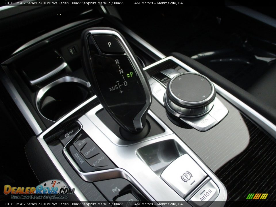 2018 BMW 7 Series 740i xDrive Sedan Black Sapphire Metallic / Black Photo #16