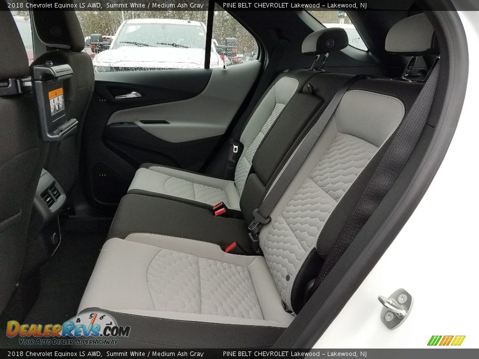 2018 Chevrolet Equinox LS AWD Summit White / Medium Ash Gray Photo #6