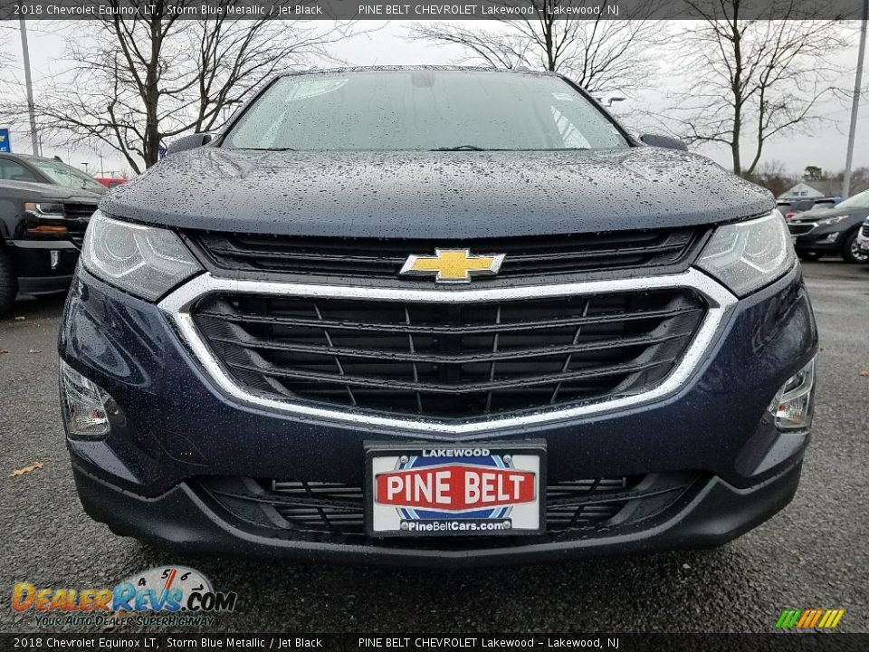 2018 Chevrolet Equinox LT Storm Blue Metallic / Jet Black Photo #2