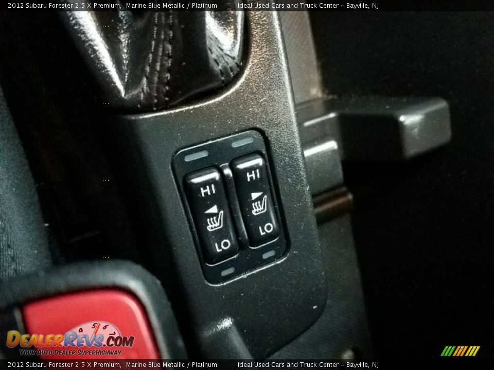 2012 Subaru Forester 2.5 X Premium Marine Blue Metallic / Platinum Photo #7