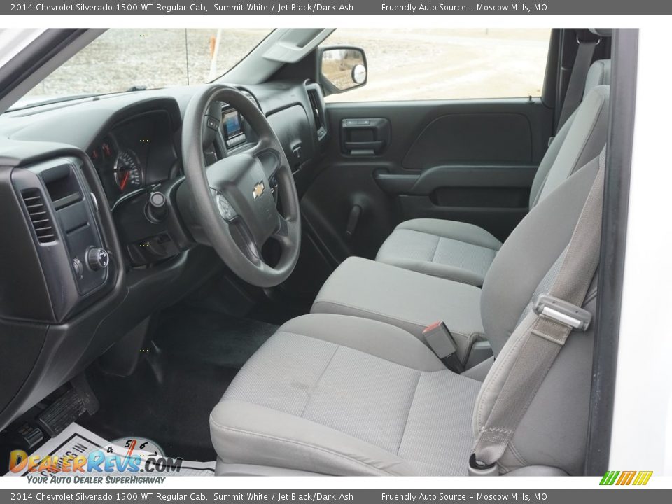 2014 Chevrolet Silverado 1500 WT Regular Cab Summit White / Jet Black/Dark Ash Photo #3