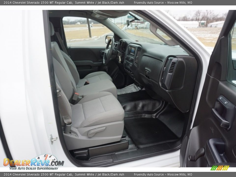 2014 Chevrolet Silverado 1500 WT Regular Cab Summit White / Jet Black/Dark Ash Photo #4