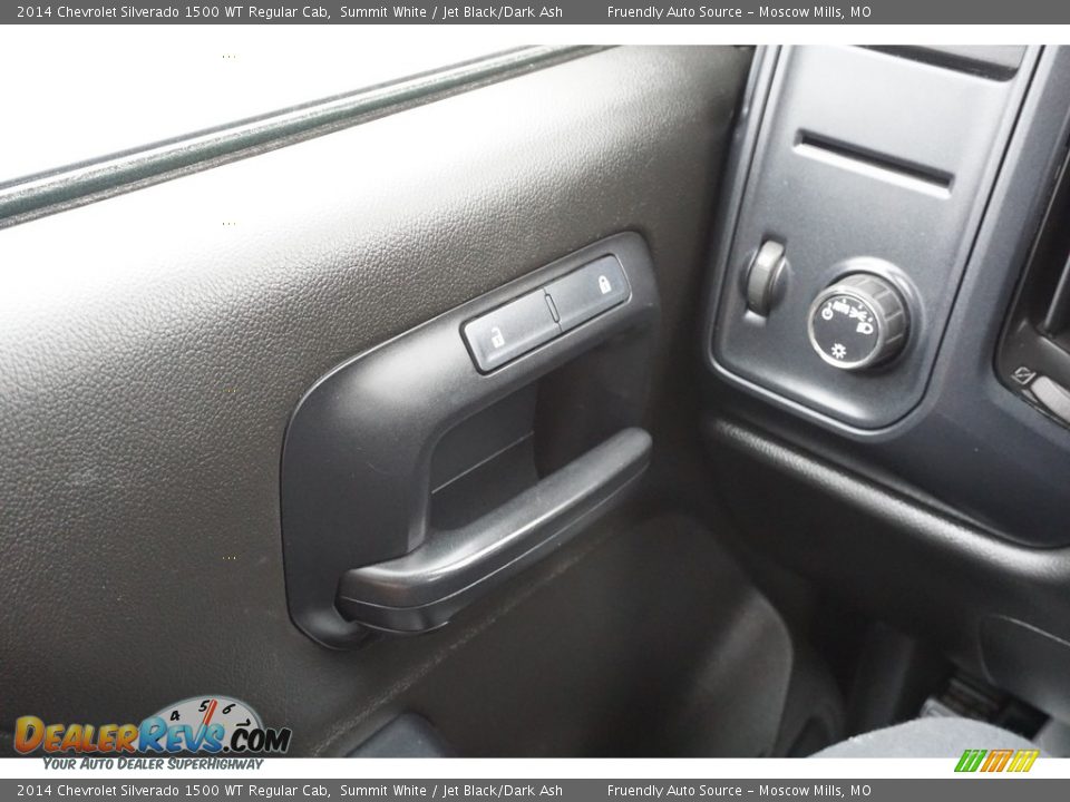2014 Chevrolet Silverado 1500 WT Regular Cab Summit White / Jet Black/Dark Ash Photo #8
