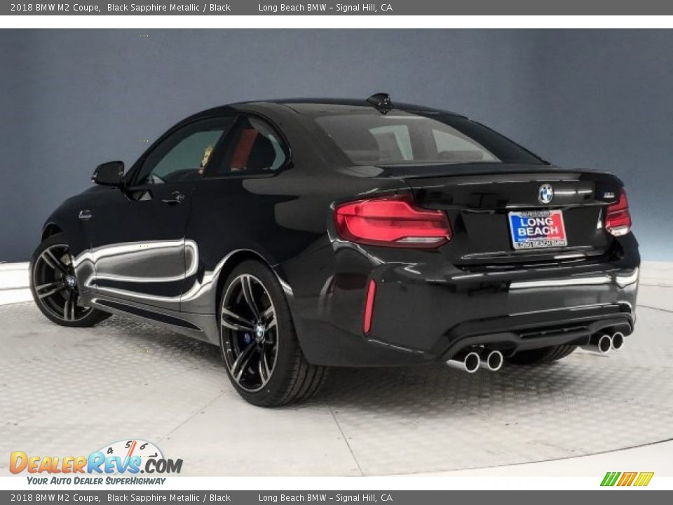 2018 BMW M2 Coupe Black Sapphire Metallic / Black Photo #3
