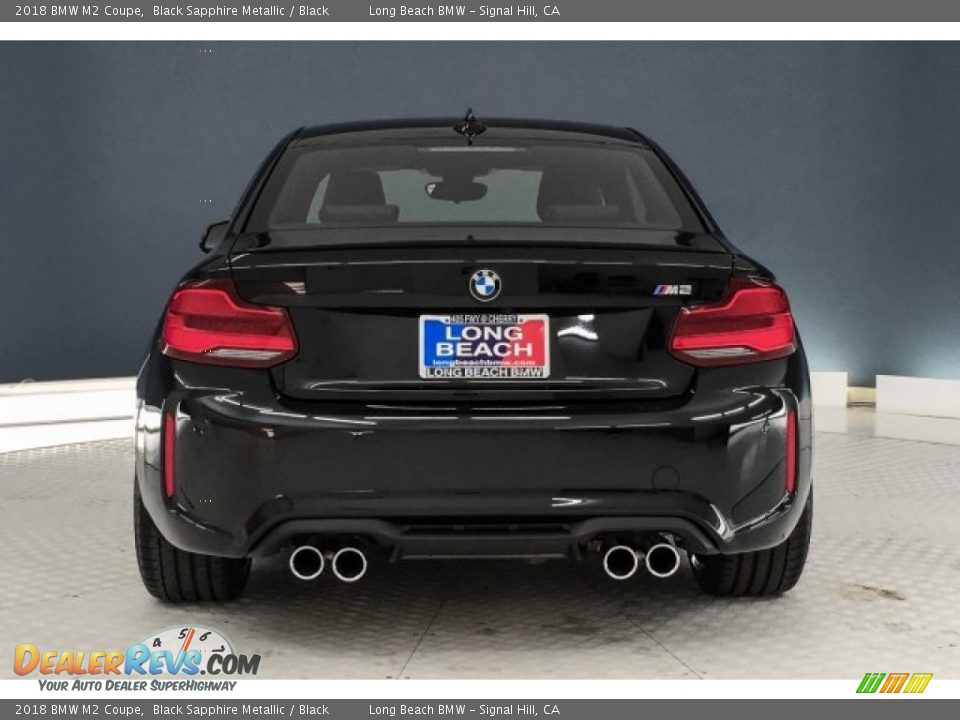 2018 BMW M2 Coupe Black Sapphire Metallic / Black Photo #4