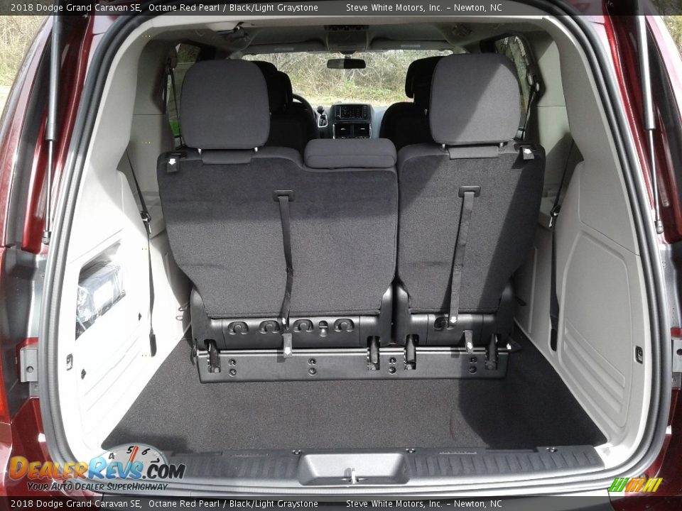 2018 Dodge Grand Caravan SE Octane Red Pearl / Black/Light Graystone Photo #14