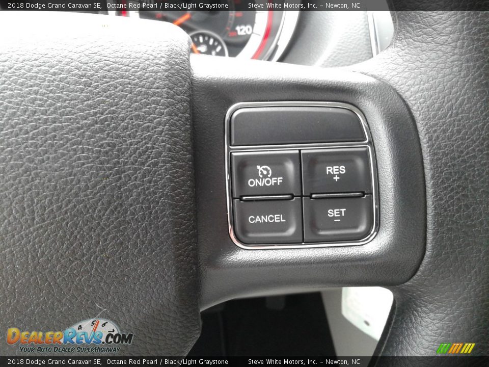 2018 Dodge Grand Caravan SE Octane Red Pearl / Black/Light Graystone Photo #20