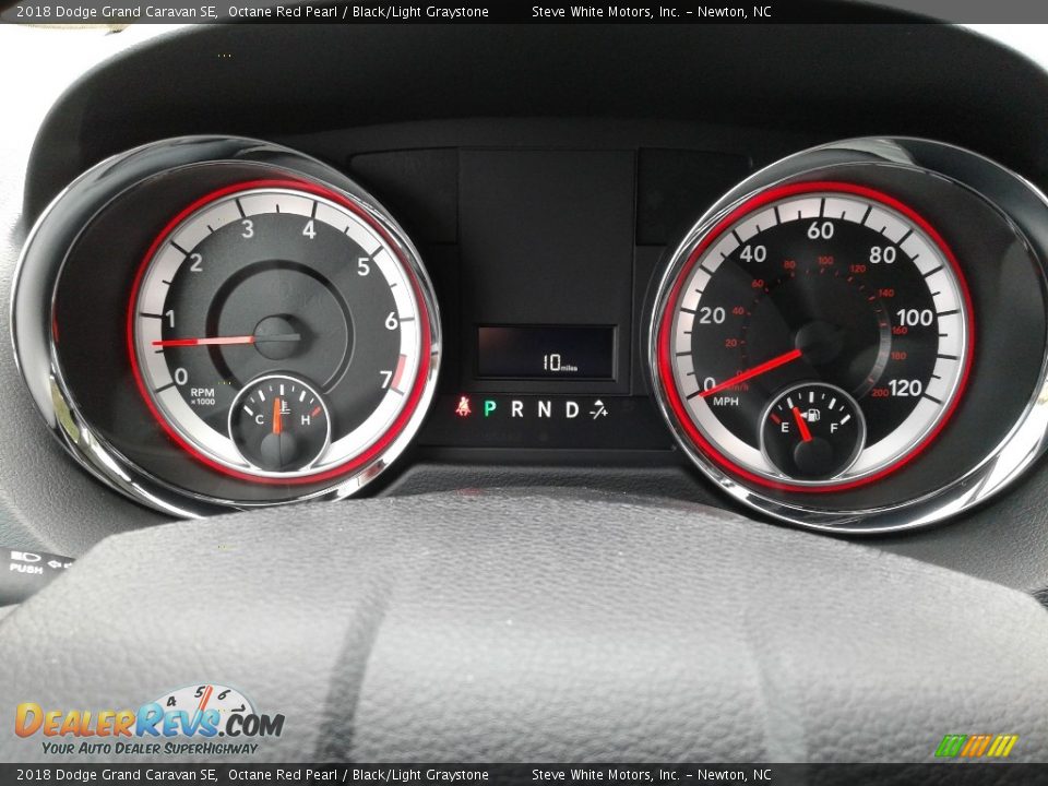 2018 Dodge Grand Caravan SE Octane Red Pearl / Black/Light Graystone Photo #21
