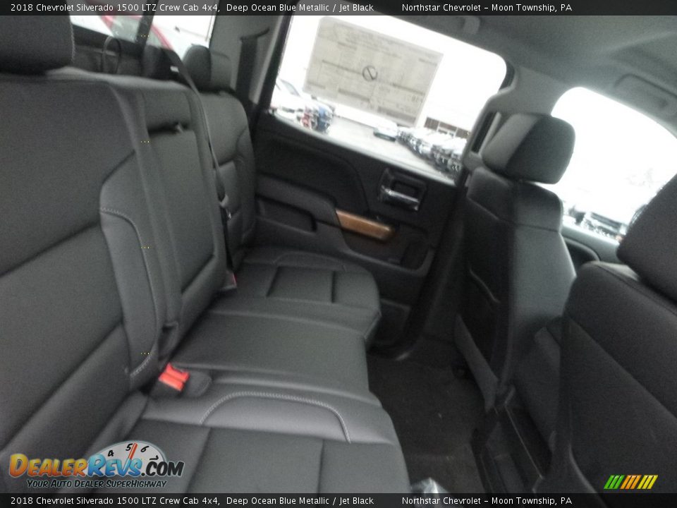2018 Chevrolet Silverado 1500 LTZ Crew Cab 4x4 Deep Ocean Blue Metallic / Jet Black Photo #13