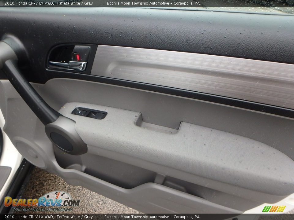 2010 Honda CR-V LX AWD Taffeta White / Gray Photo #12