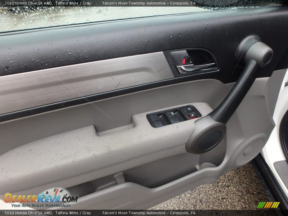 2010 Honda CR-V LX AWD Taffeta White / Gray Photo #19