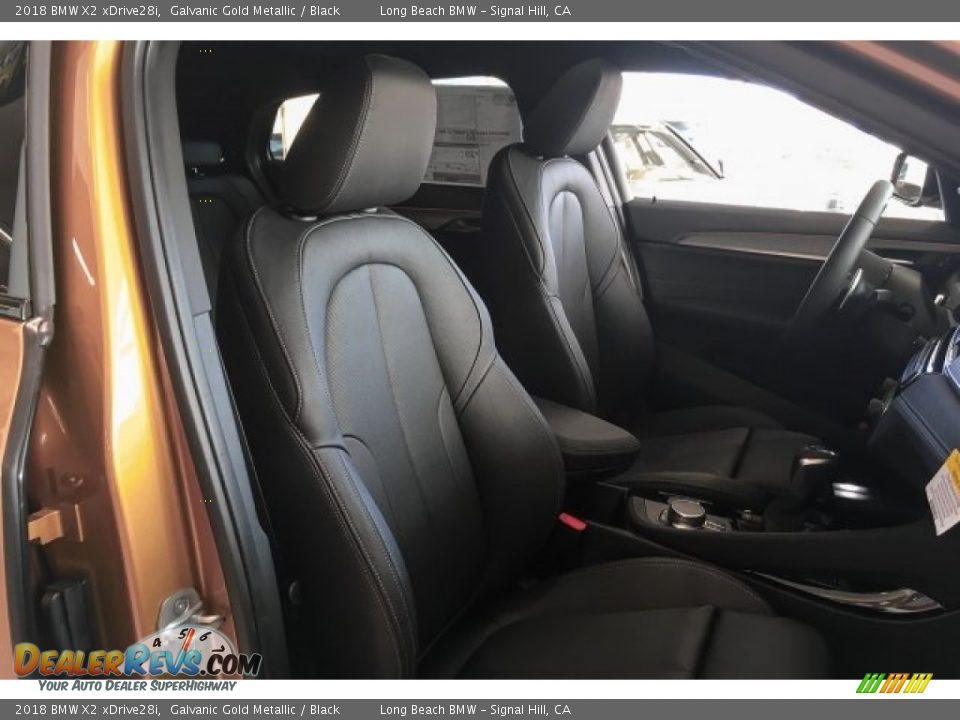 2018 BMW X2 xDrive28i Galvanic Gold Metallic / Black Photo #2