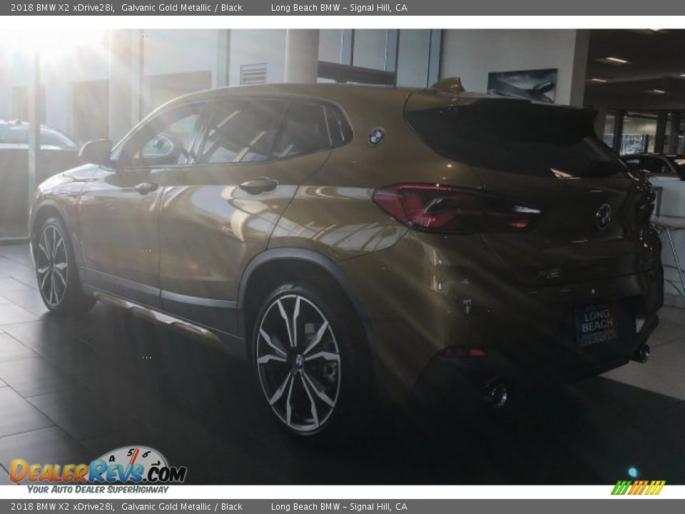 2018 BMW X2 xDrive28i Galvanic Gold Metallic / Black Photo #3
