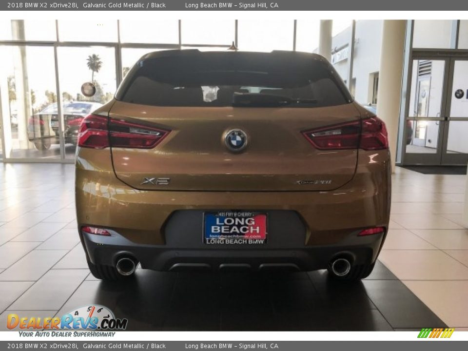 2018 BMW X2 xDrive28i Galvanic Gold Metallic / Black Photo #4