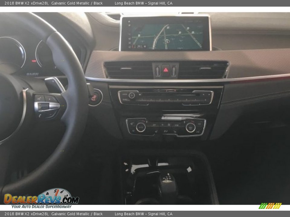 2018 BMW X2 xDrive28i Galvanic Gold Metallic / Black Photo #6