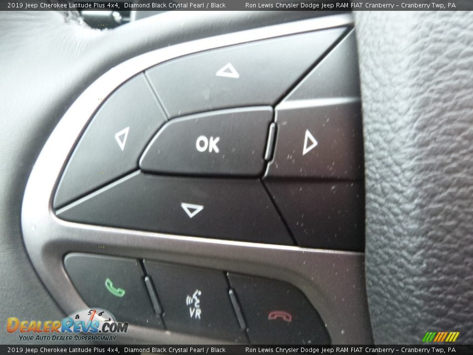 Controls of 2019 Jeep Cherokee Latitude Plus 4x4 Photo #19