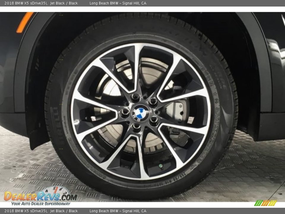 2018 BMW X5 sDrive35i Jet Black / Black Photo #9