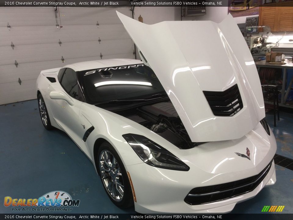 2016 Chevrolet Corvette Stingray Coupe Arctic White / Jet Black Photo #4