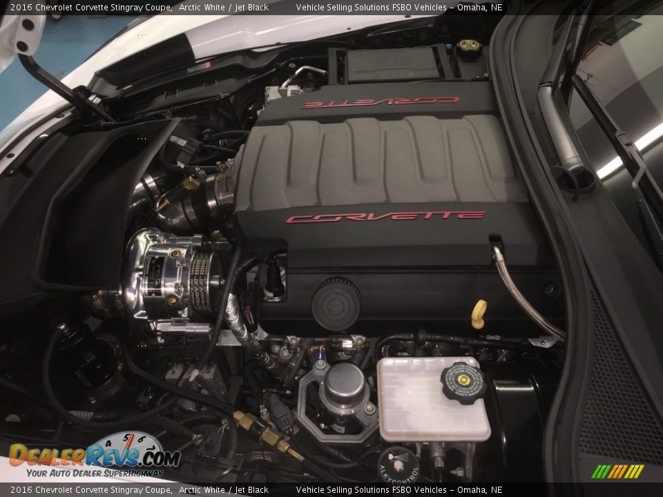 2016 Chevrolet Corvette Stingray Coupe Arctic White / Jet Black Photo #6