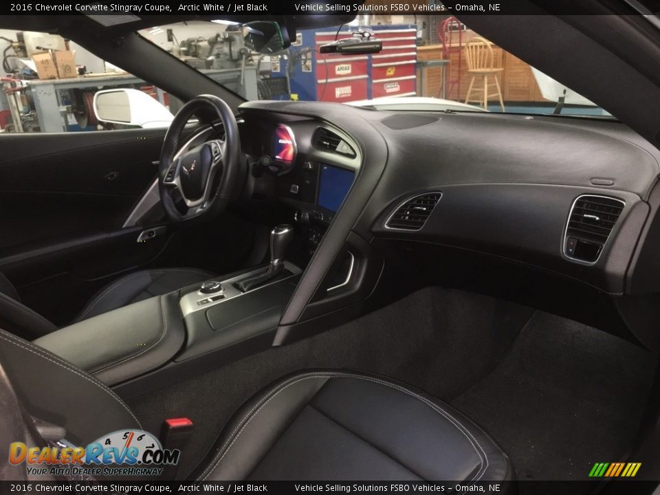 2016 Chevrolet Corvette Stingray Coupe Arctic White / Jet Black Photo #7